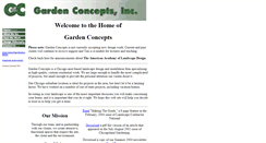 Desktop Screenshot of gardenconceptsinc.com