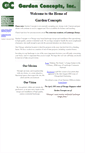 Mobile Screenshot of gardenconceptsinc.com